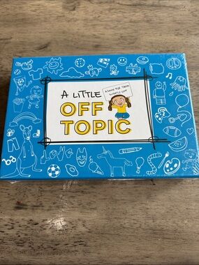 A Little Off Topic Kids Game - Blue